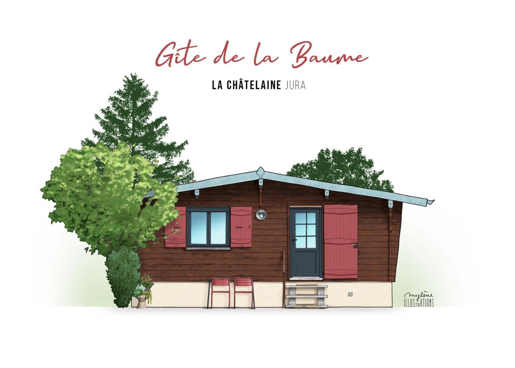 Chalet De La Baume La Chatelaine Kültér fotó